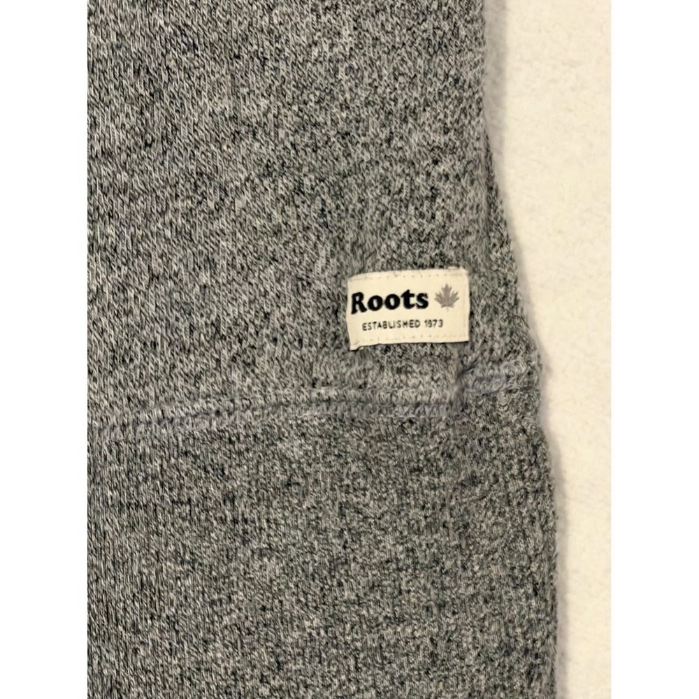Roots Sweatshirt Dress Grey Long Sleeve Crew Neck Mini Medium - Picture 4 of 7